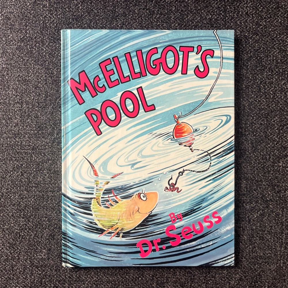 •Vintage Dr. Seuss McElligot’s Pool OOP•